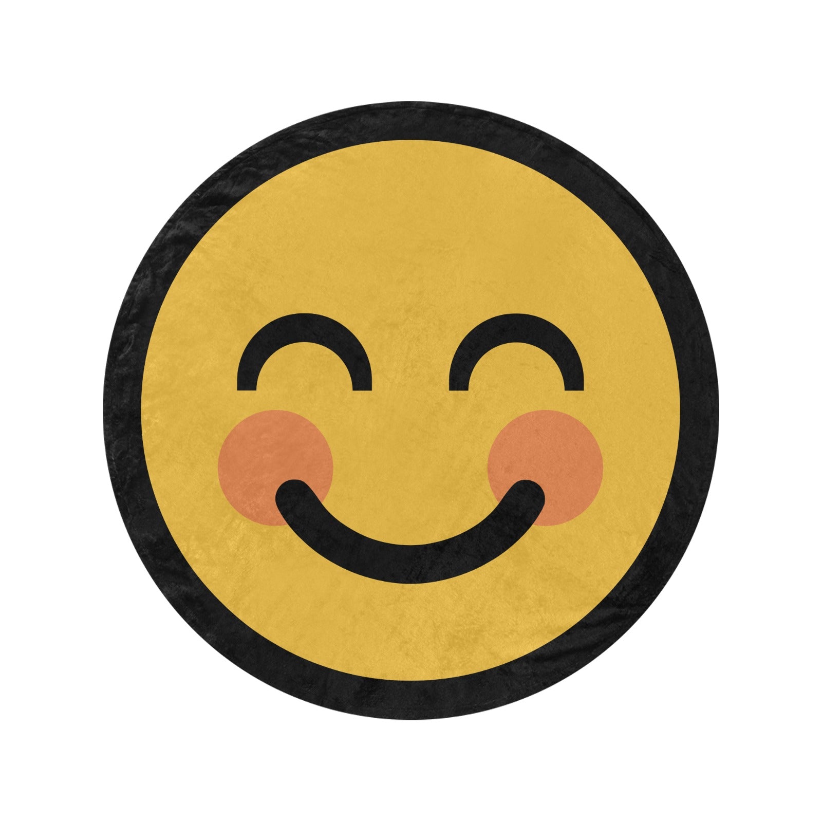 Emote Large Round Blanket