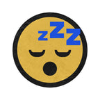 Emote Large Round Blanket