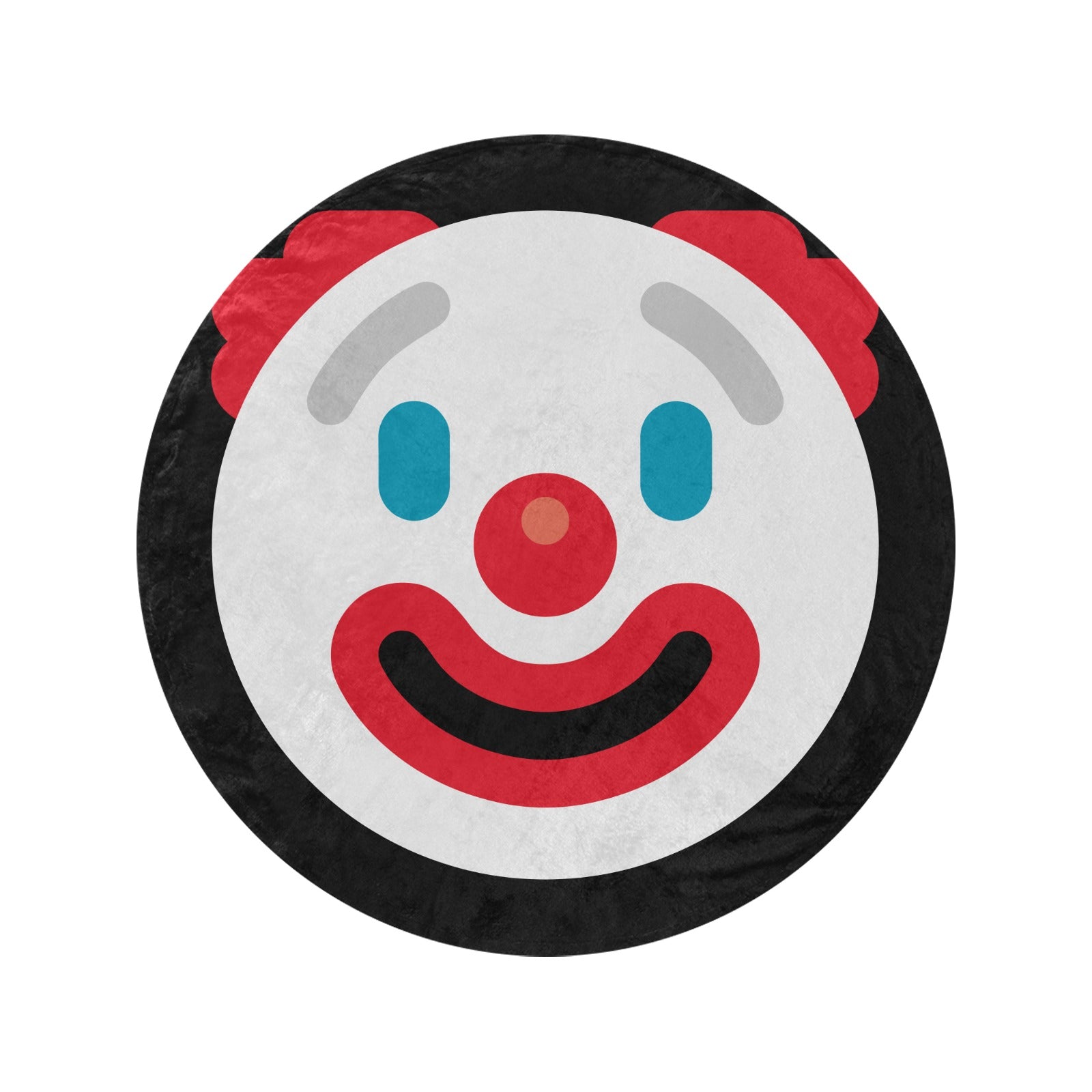Emote Large Round Blanket