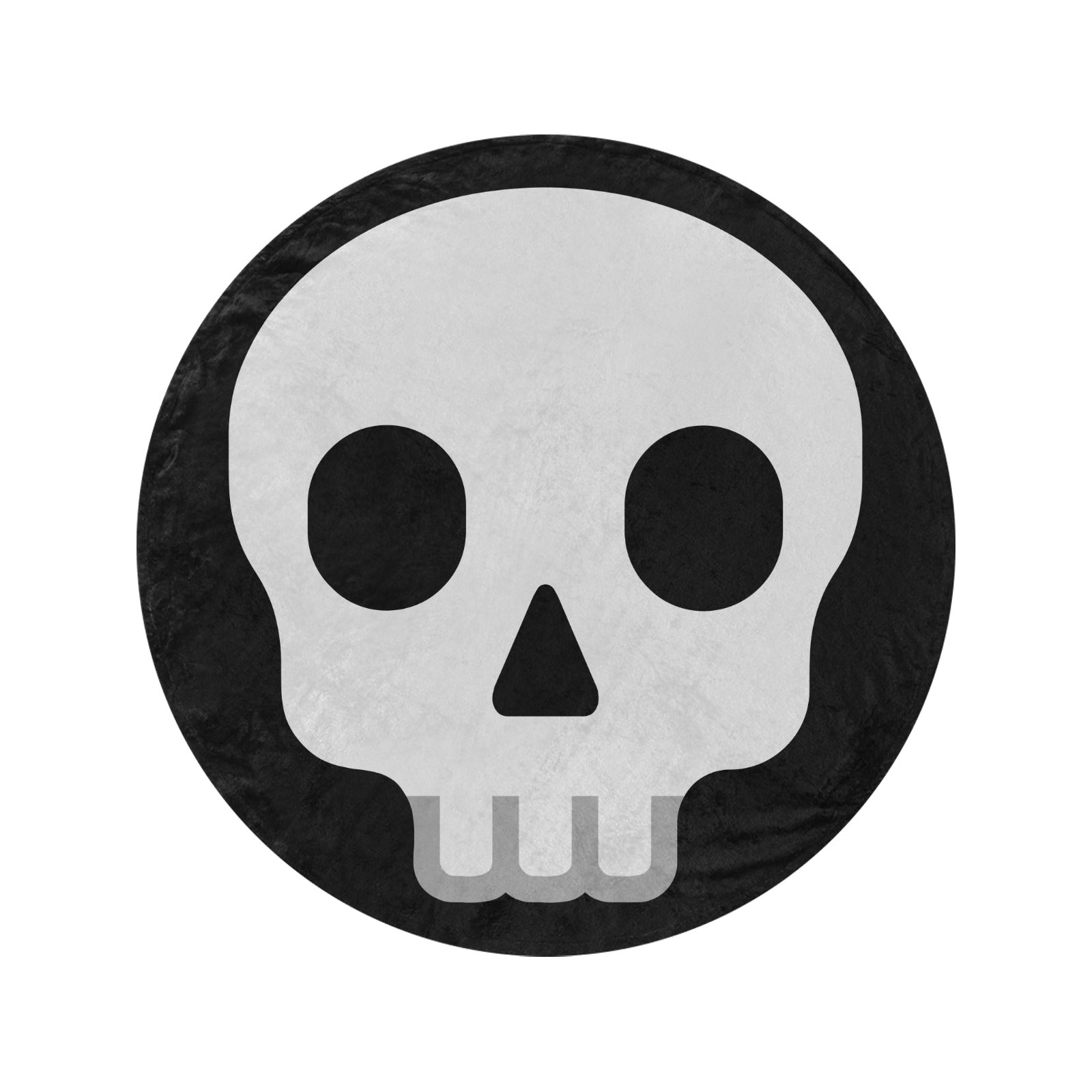 Emote Large Round Blanket