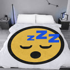 Emote Large Round Blanket