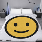 Emote Large Round Blanket