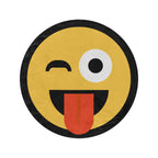 Emote Large Round Blanket