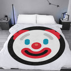 Emote Large Round Blanket