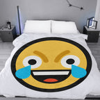 Emote Large Round Blanket