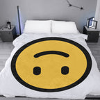 Emote Large Round Blanket