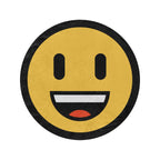 Emote Large Round Blanket