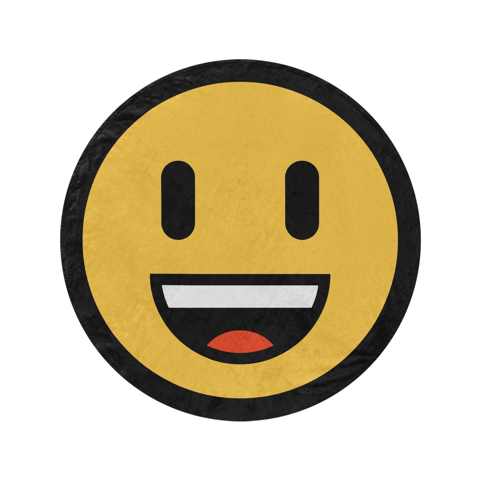 Emote Large Round Blanket