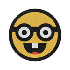 Emote Large Round Blanket