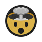 Emote Large Round Blanket