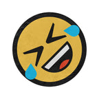 Emote Large Round Blanket