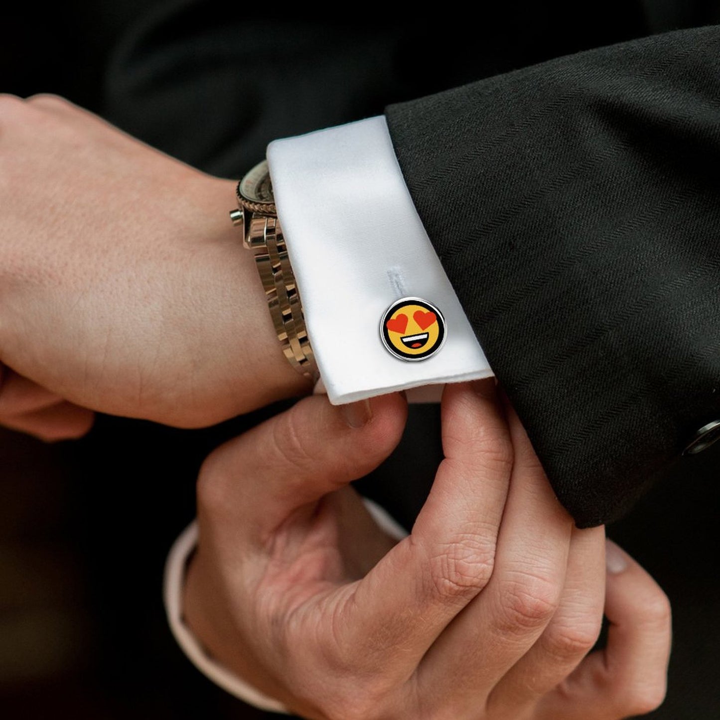 Emote Cufflinks